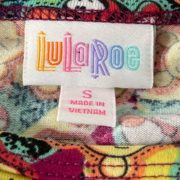 Lularoe Winnie the Pooh and Friends Irma Tunic Short Sleeve Shirt Yellow Small - Picture 5 of 7